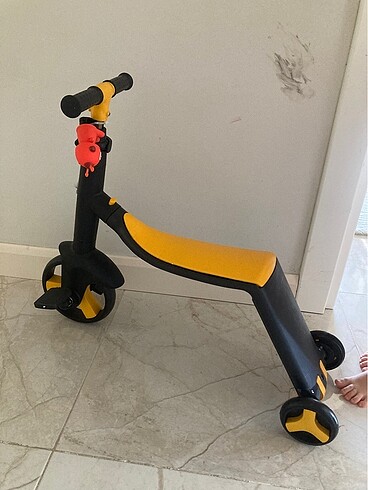 Hem bisiklet hem scooter