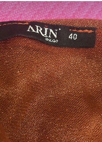 l Beden kahverengi Renk Gece elbisesi abiye Arin marka