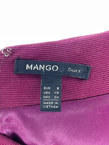 s Beden bordo Renk Mango Kısa Elbise %70 İndirimli.