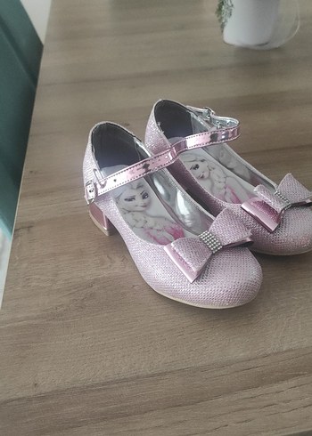 Kız Çocuk Pembe Tokalı Babet - Görsel 2