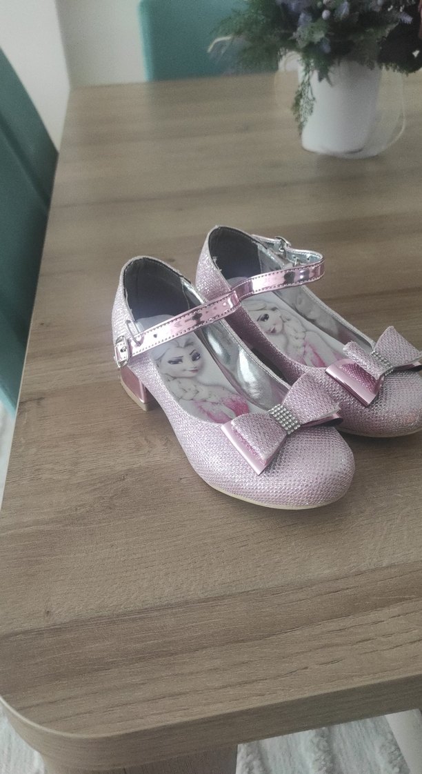 Kız Çocuk Pembe Tokalı Babet - Görsel 2