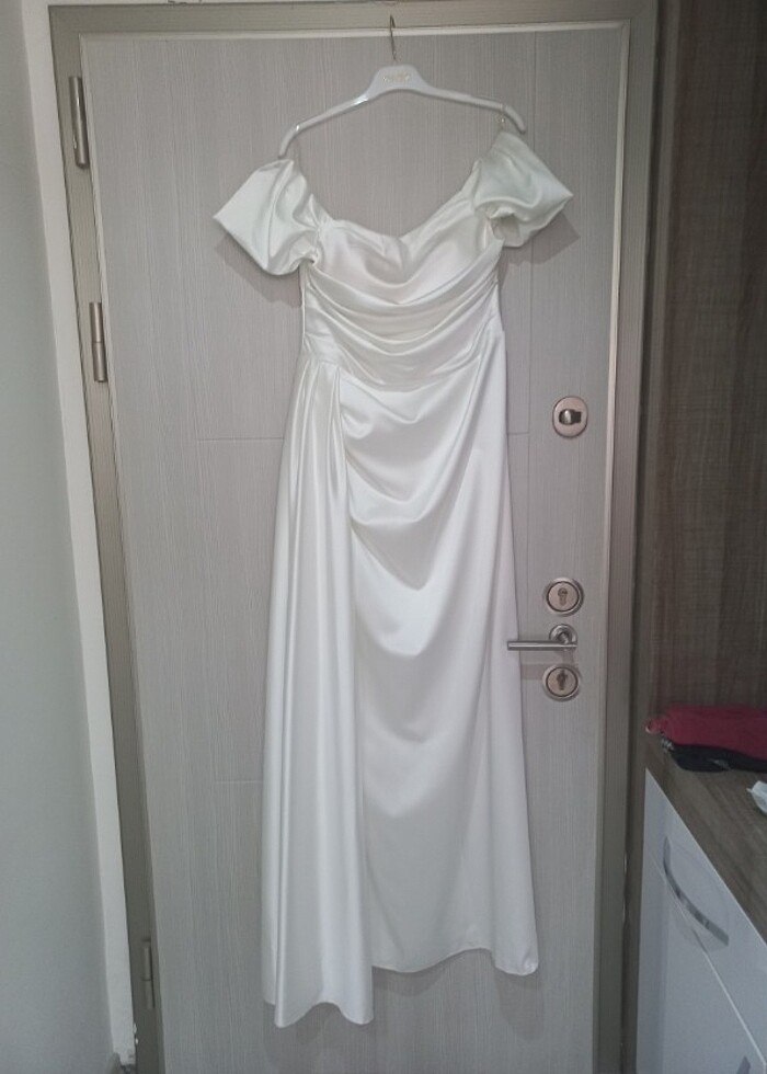 Nikah elbisesi, Nişan elbisesi, gelinlik - Görsel 4