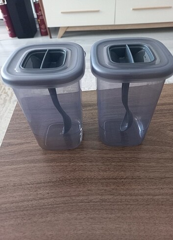 Beden Kaşıklı baharatlık 6 TANE antrasit