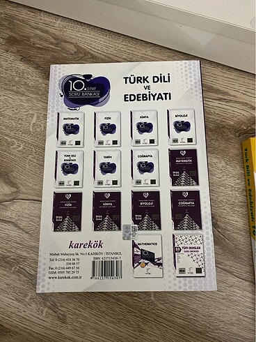 Beden 10. Sınıf Karekök Yayınları Türk Dili ve Edebiyatı Soru Bankası