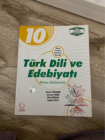10. Sınıf Palme Yayınları Türk Dili ve Edebiyatı Soru bankası