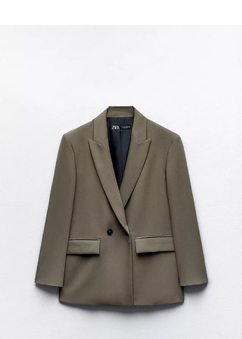 Zara Bej Kadın Blazer Ceket