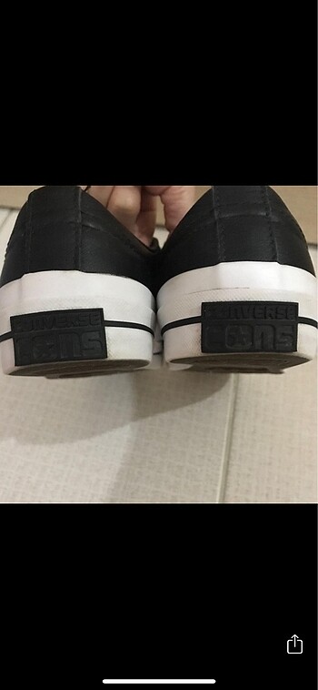 35,5 Beden siyah Renk Converse