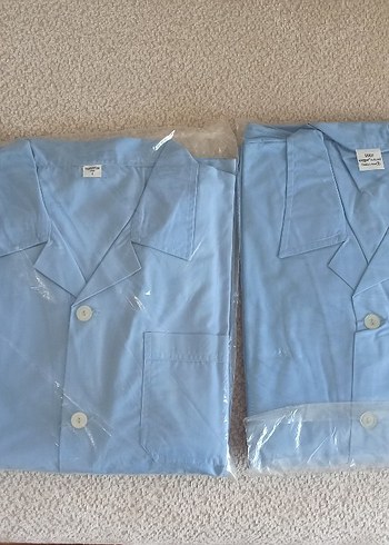 Mavi Düğmeli Erkek Pijama Takımı - Görsel 9