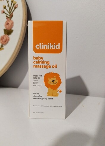 Clinikid Rahatlatıcı Masaj Yağı