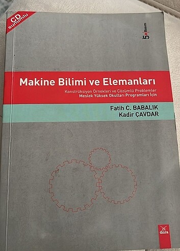  Makine bilimi ve elemanları