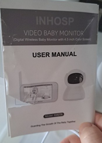 Beyaz Bebek Monitörü Tablet - Görsel 4