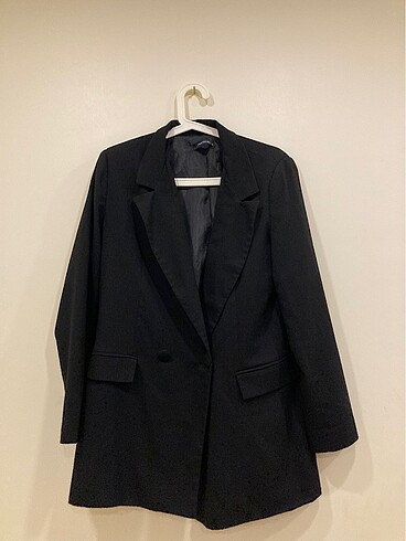 trenyolmilla siyah l beden blazer
