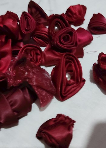 el yapımı  çiçek gül - Görsel 6