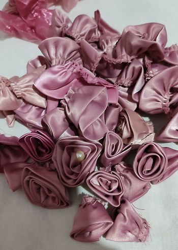 el yapımı  çiçek gül - Görsel 7