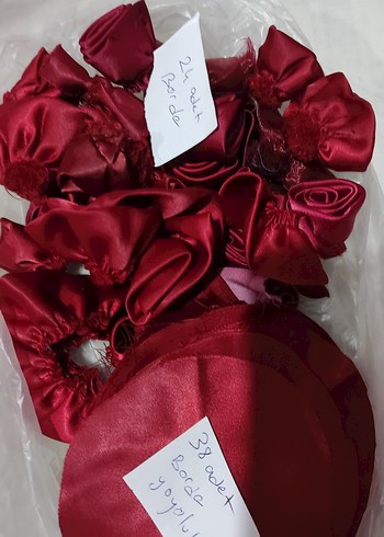 el yapımı  çiçek gül - Görsel 9