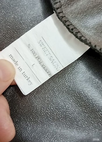 siyah yürüyüs   sauna  takımı - Görsel 4