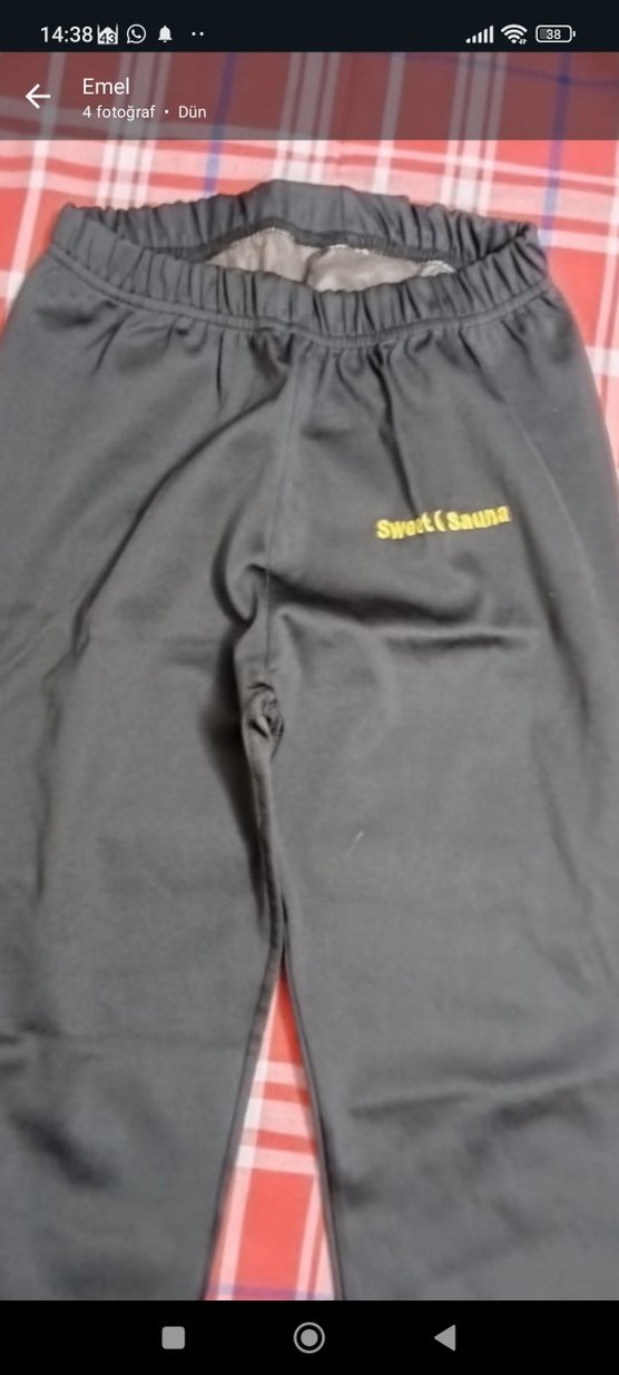 siyah yürüyüs   sauna  takımı - Görsel 2