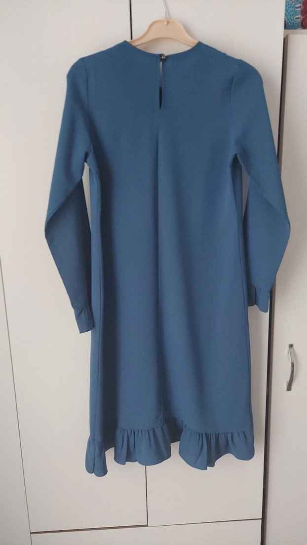 Mavi Uzun Kollu Tunik - Görsel 4