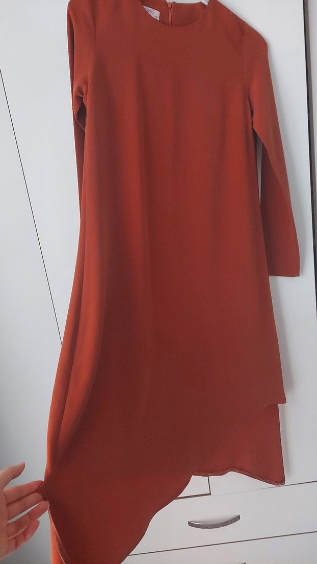 Uzun Kollu Salaş Tunik - Görsel 2