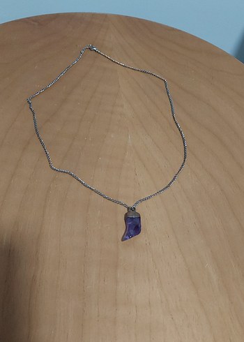 Ametis Taşlı Zincir Detaylı Bohem Kolye - Görsel 2