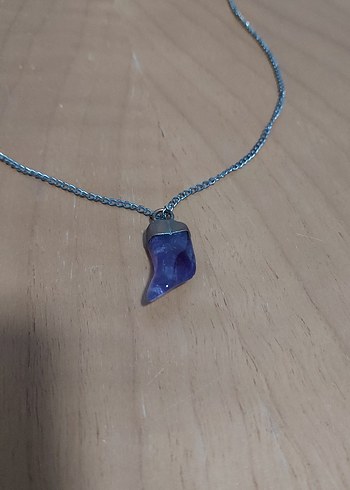 Ametis Taşlı Zincir Detaylı Bohem Kolye - Görsel 3