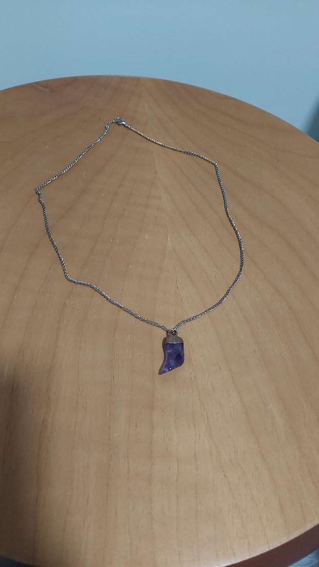 Ametis Taşlı Zincir Detaylı Bohem Kolye - Görsel 2