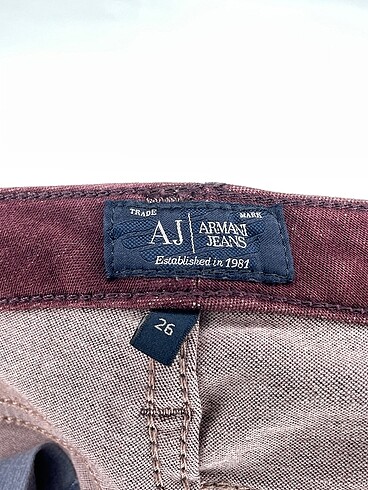 26 Beden bordo Renk Armani Jean / Kot p İndirimli.