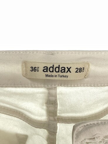 36 Beden beyaz Renk Addax Skinny p İndirimli.