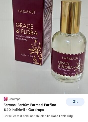 Farmasi Grace flora
