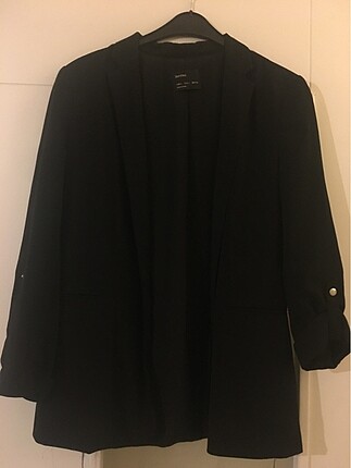 Siyah blazer ceket