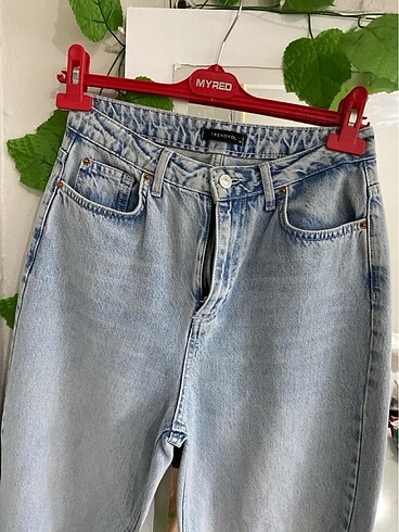 38 Beden mavi Renk Jean trendyolmilla