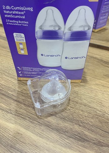 Lansinoh NaturalWave Biberon Emziği S 1 Ay+ - Görsel 2