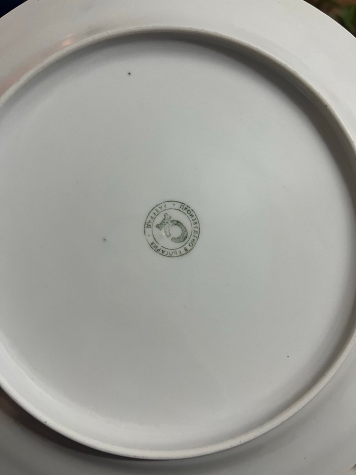 Beyaz Çiçek Desenli Yemek Tabağı Seti 10 adet - Görsel 5