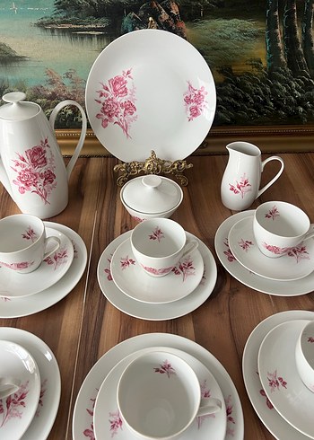 Çekoslavak damgalı çay takımı - Görsel 4