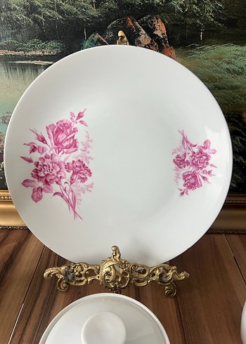 Çekoslavak damgalı çay takımı - Görsel 10