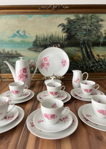 Çekoslavak damgalı çay takımı - Görsel 6