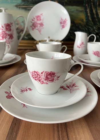 Çekoslavak damgalı çay takımı - Görsel 12