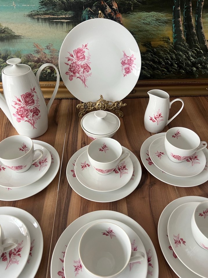 Çekoslavak damgalı çay takımı - Görsel 4