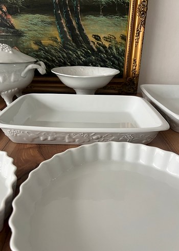 Fransız limoges fırın kapları - Görsel 10