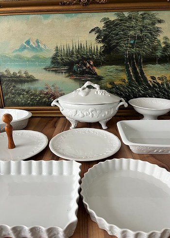 Fransız limoges fırın kapları - Görsel 18