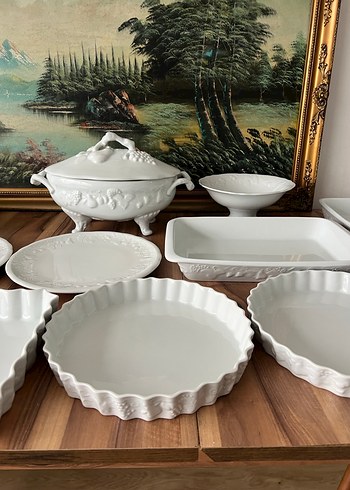 Fransız limoges fırın kapları - Görsel 4