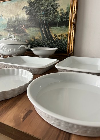 Fransız limoges fırın kapları - Görsel 17