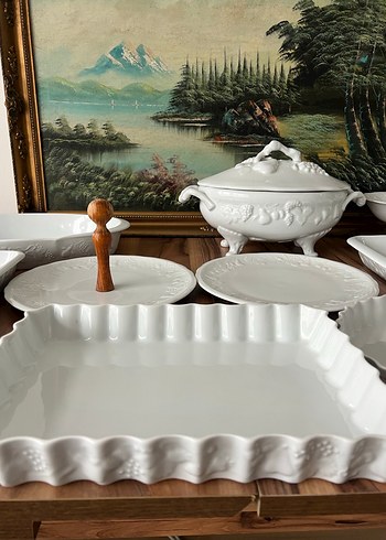 Fransız limoges fırın kapları - Görsel 12