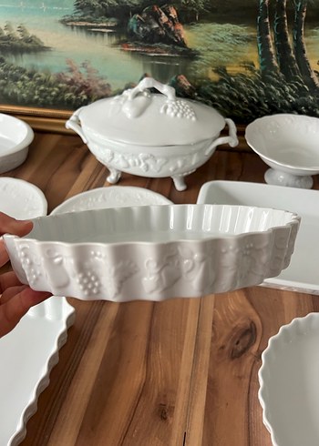 Fransız limoges fırın kapları - Görsel 5