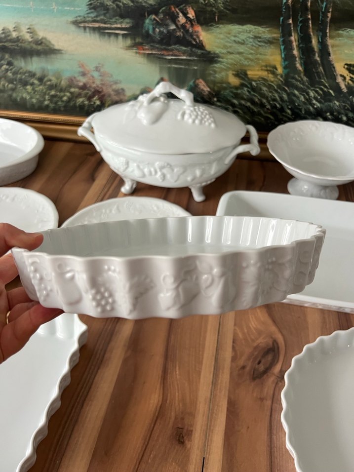 Fransız limoges fırın kapları - Görsel 5