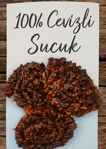 %100 Cevizli Sucuk