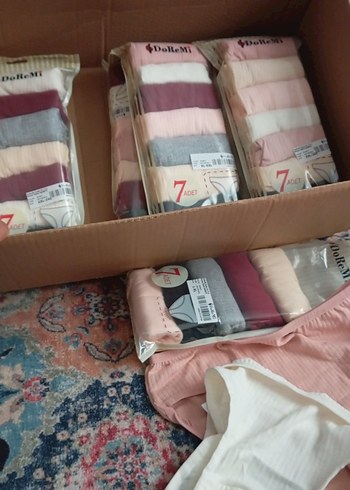 Miorre Kadın Pembe Midi Normcore Külot Seti sirkettn gondeirm de vardr