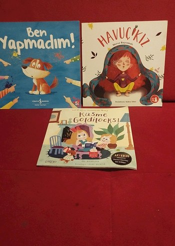 Çocuk Kitapları Seti: Ben Yapmadım, Havuçkız, Küsme Goldilocks - Görsel 2