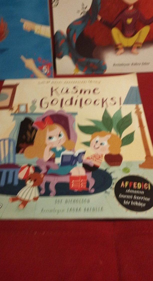 Çocuk Kitapları Seti: Ben Yapmadım, Havuçkız, Küsme Goldilocks - Görsel 5