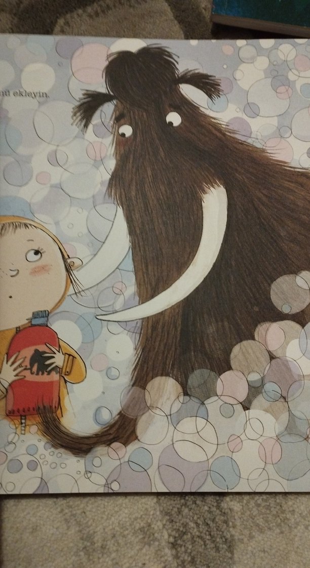 Mamut Yıkama Rehberi - Çocuk Kitabı - Görsel 4